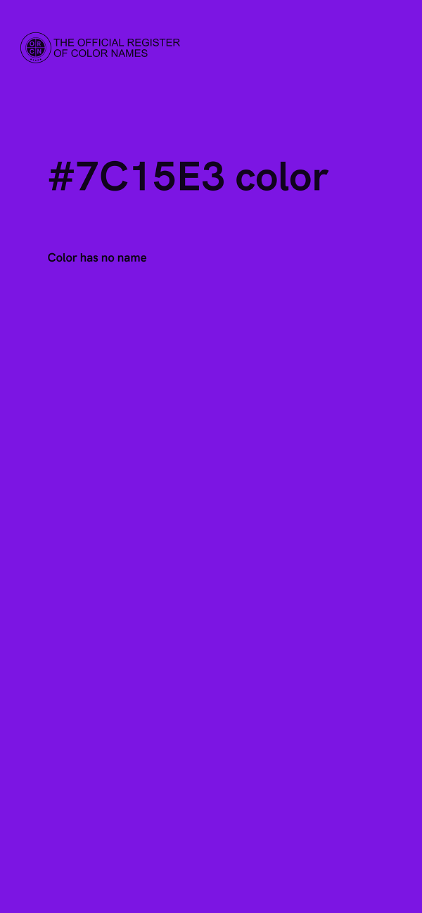 #7C15E3 color image