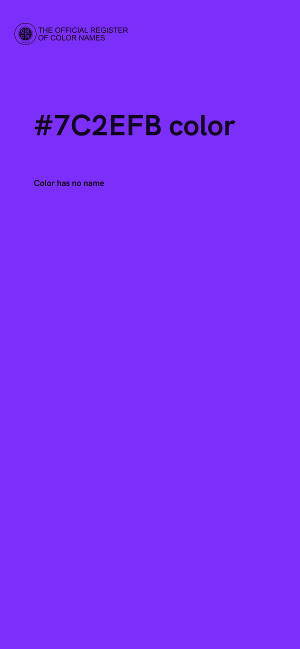 #7C2EFB color image