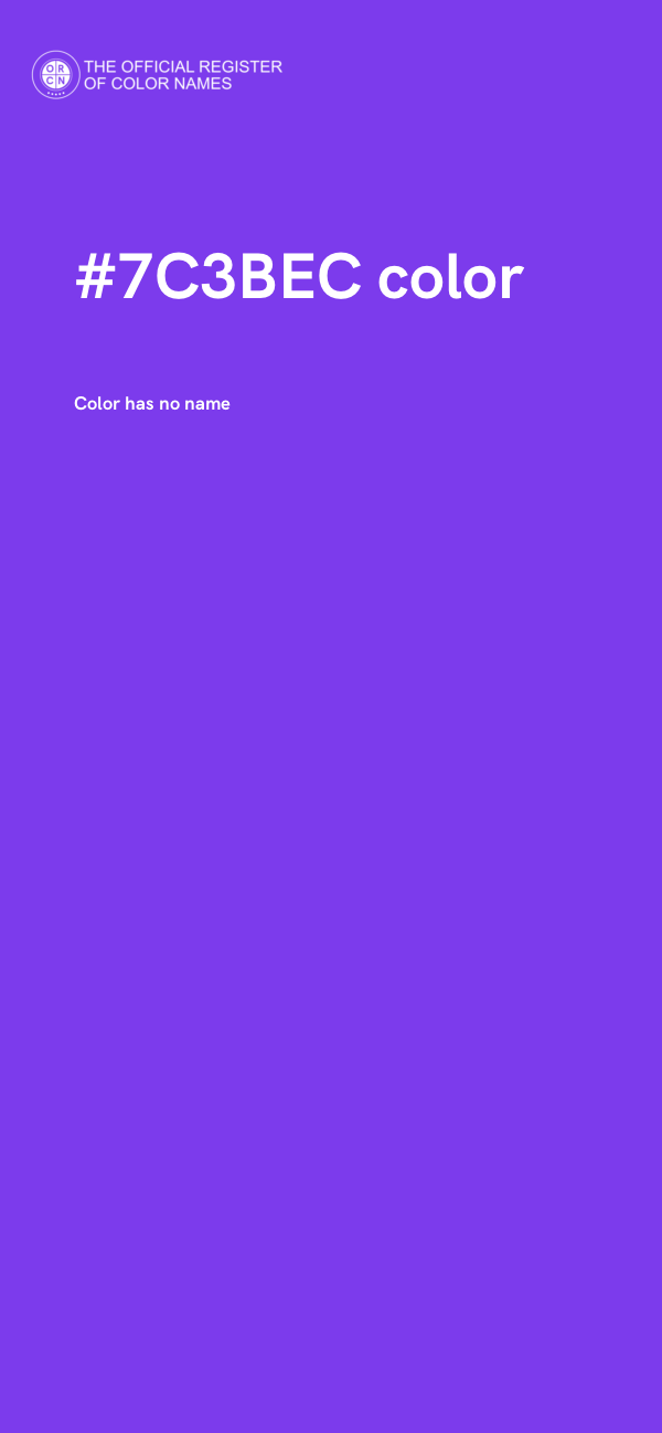 #7C3BEC color image