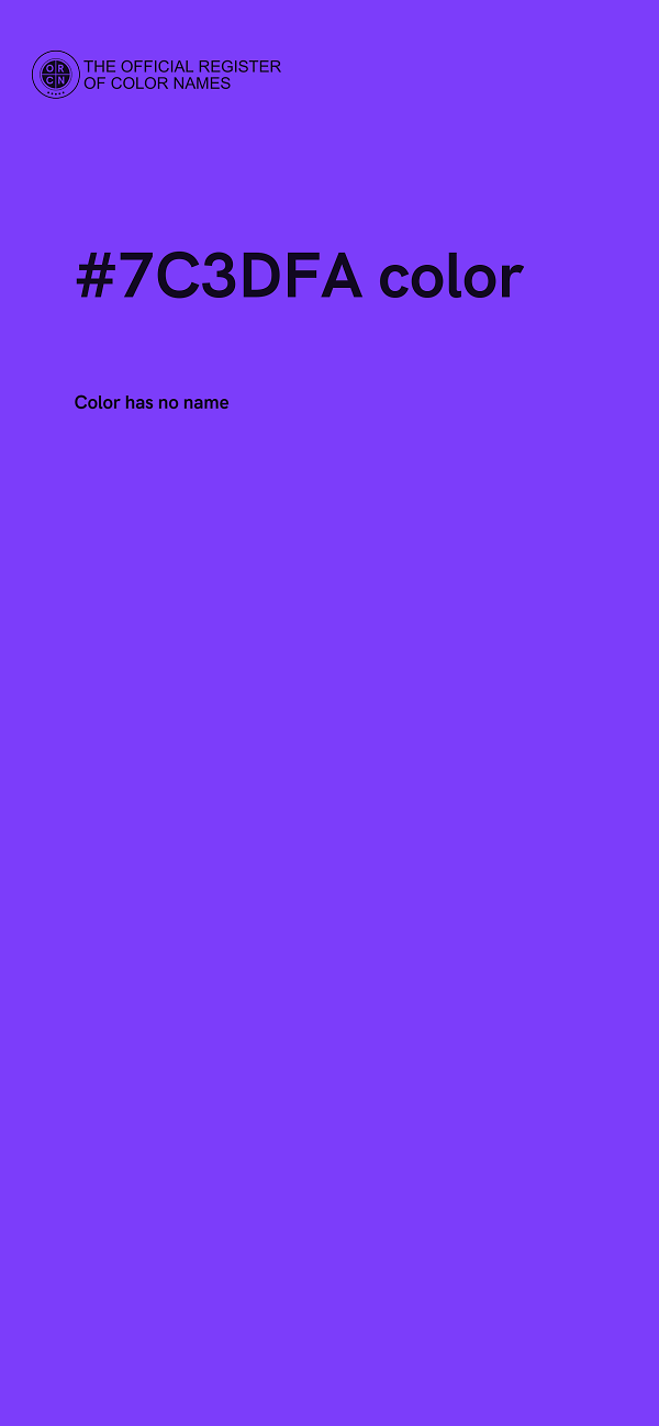 #7C3DFA color image