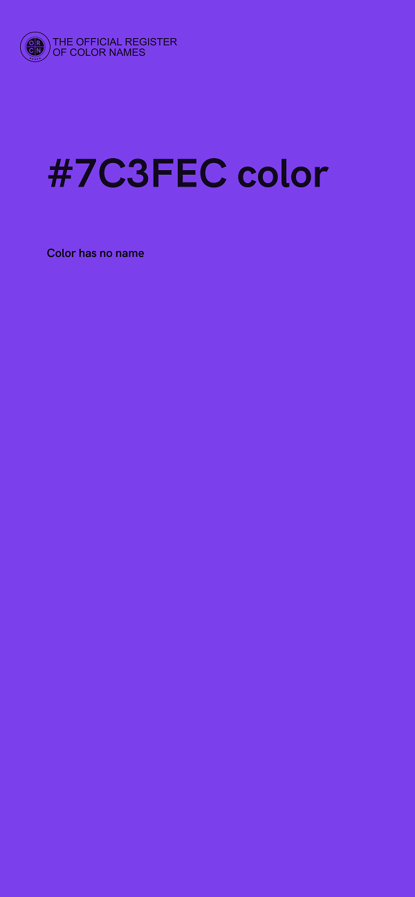 #7C3FEC color image