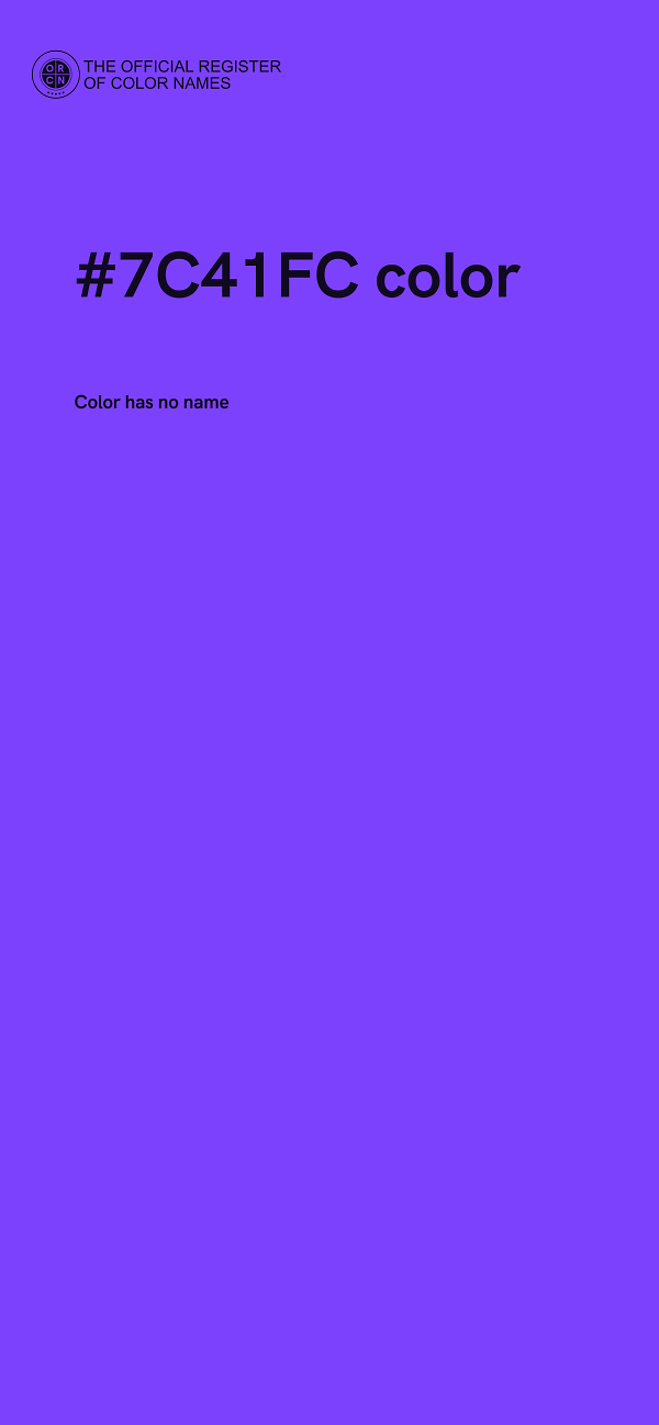 #7C41FC color image