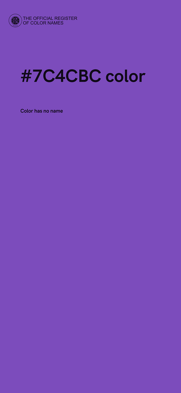 #7C4CBC color image