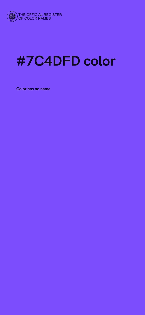 #7C4DFD color image