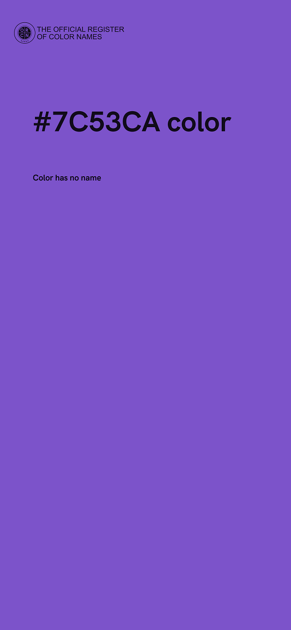 #7C53CA color image