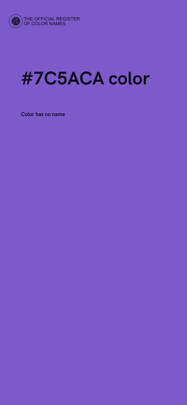 #7C5ACA color image