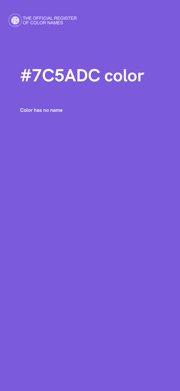 #7C5ADC color image