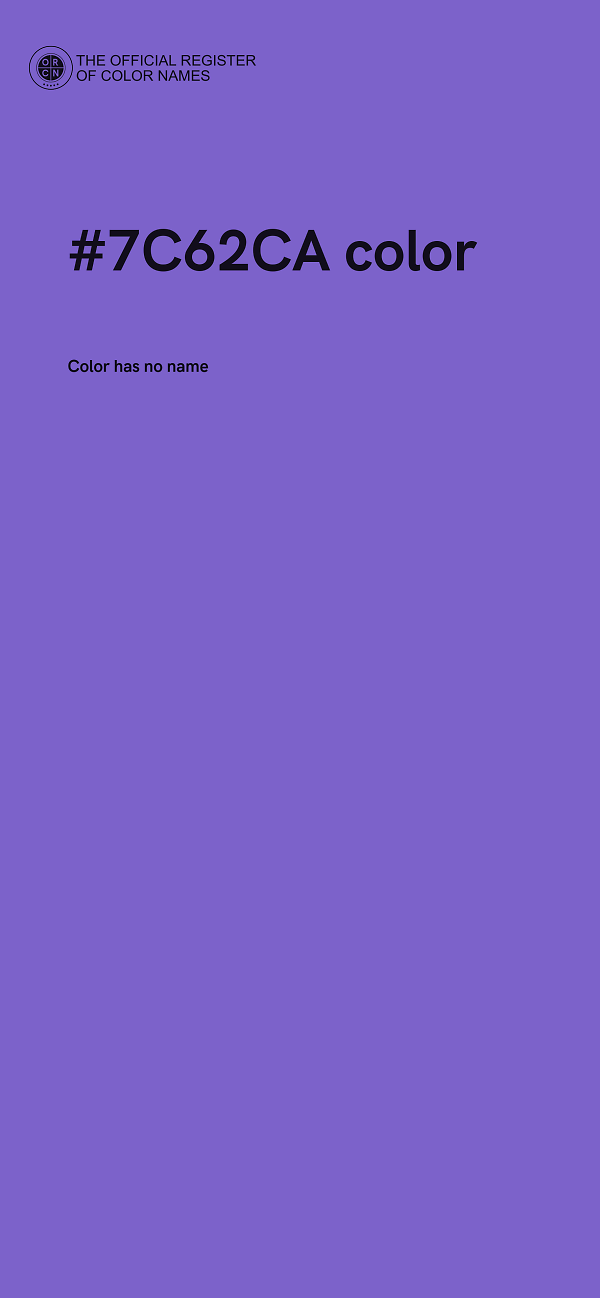 #7C62CA color image
