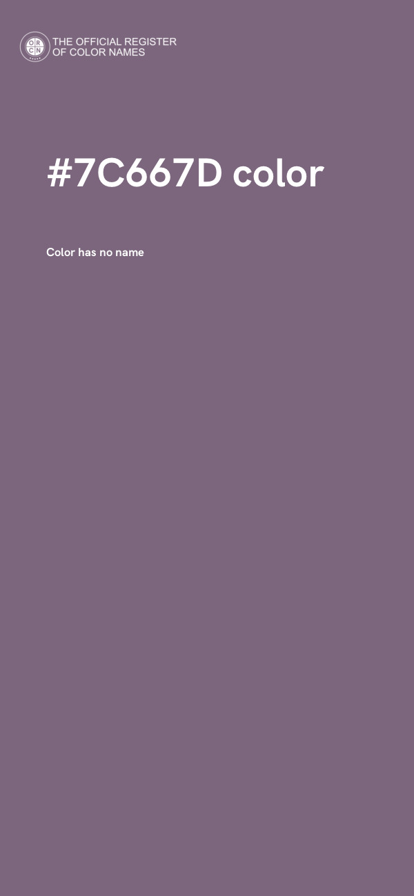 #7C667D color image