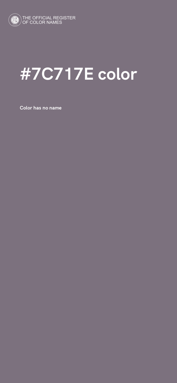 #7C717E color image
