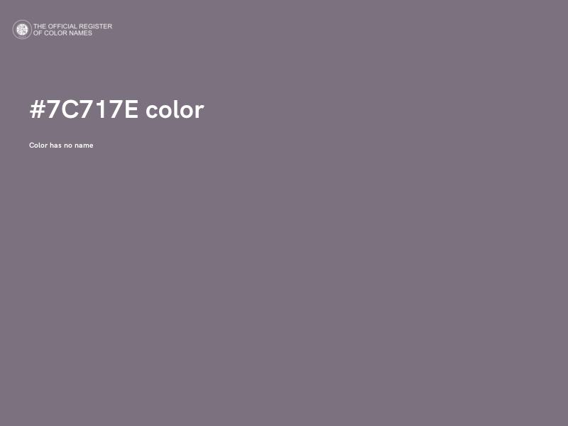 #7C717E color image