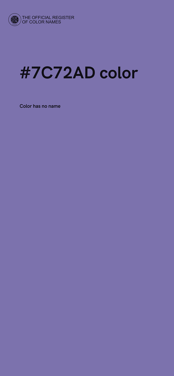 #7C72AD color image