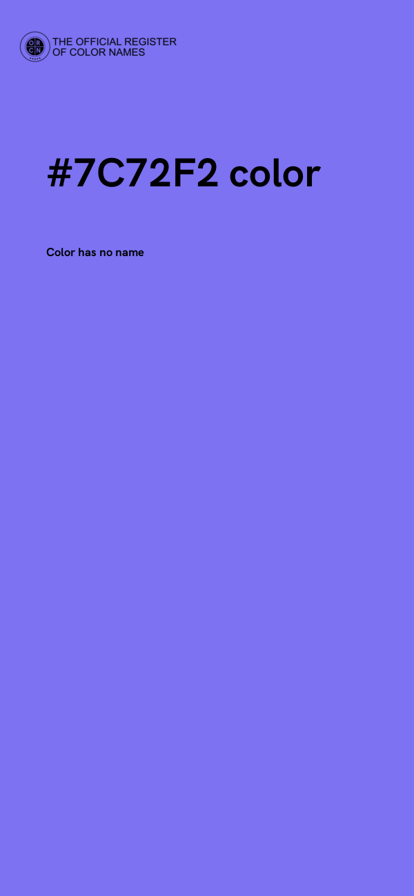 #7C72F2 color image