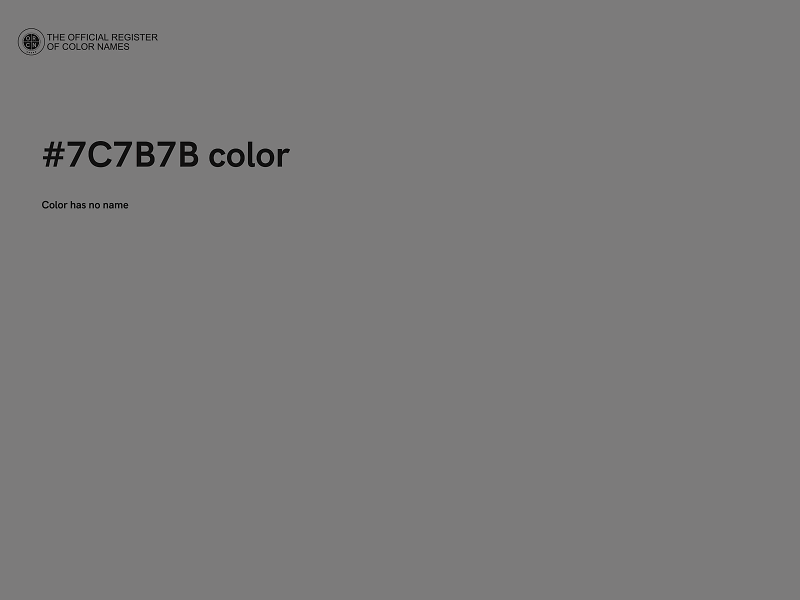 #7C7B7B color image