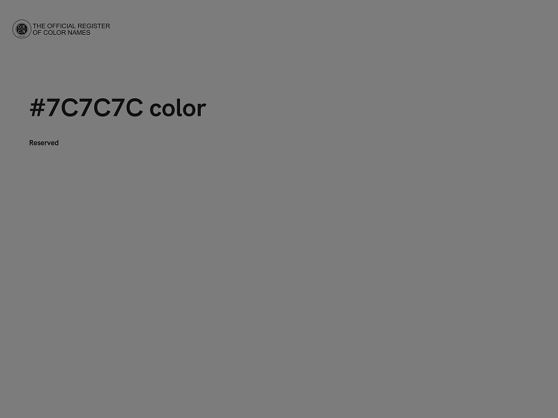 #7C7C7C color image