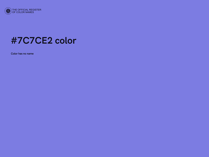 #7C7CE2 color image