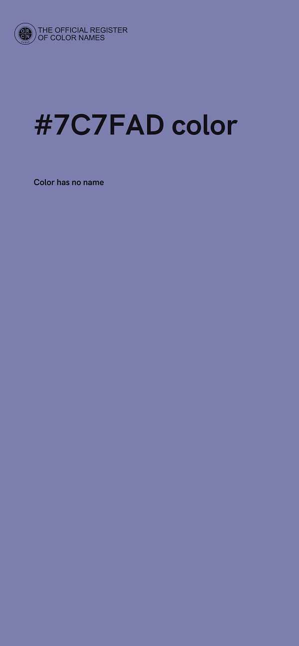 #7C7FAD color image