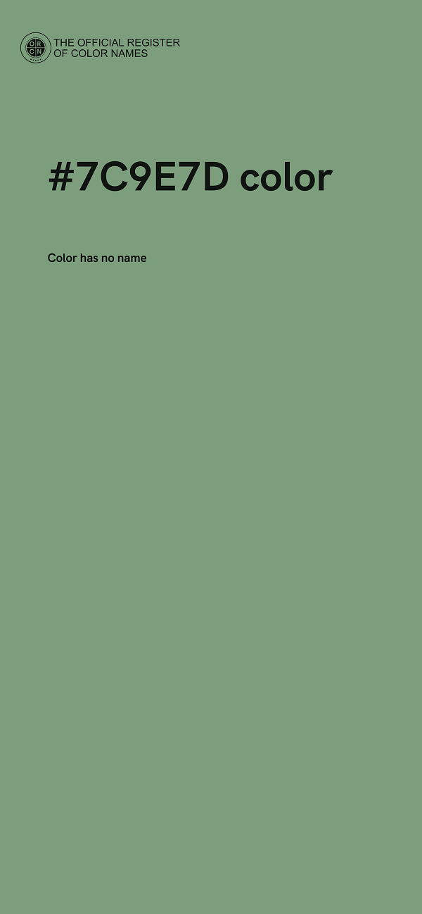 #7C9E7D color image