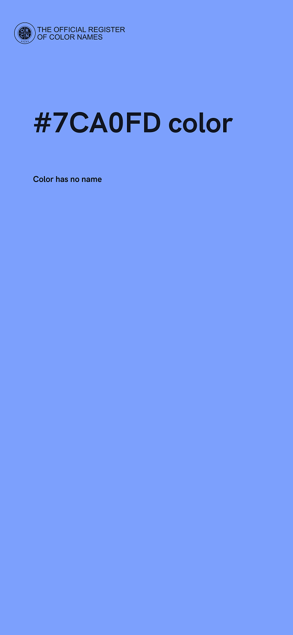 #7CA0FD color image