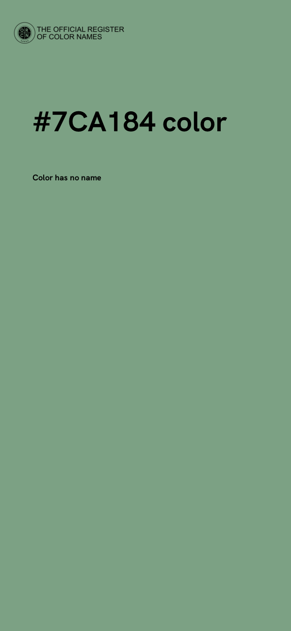 #7CA184 color image