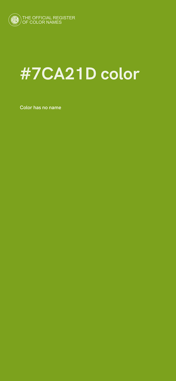 #7CA21D color image