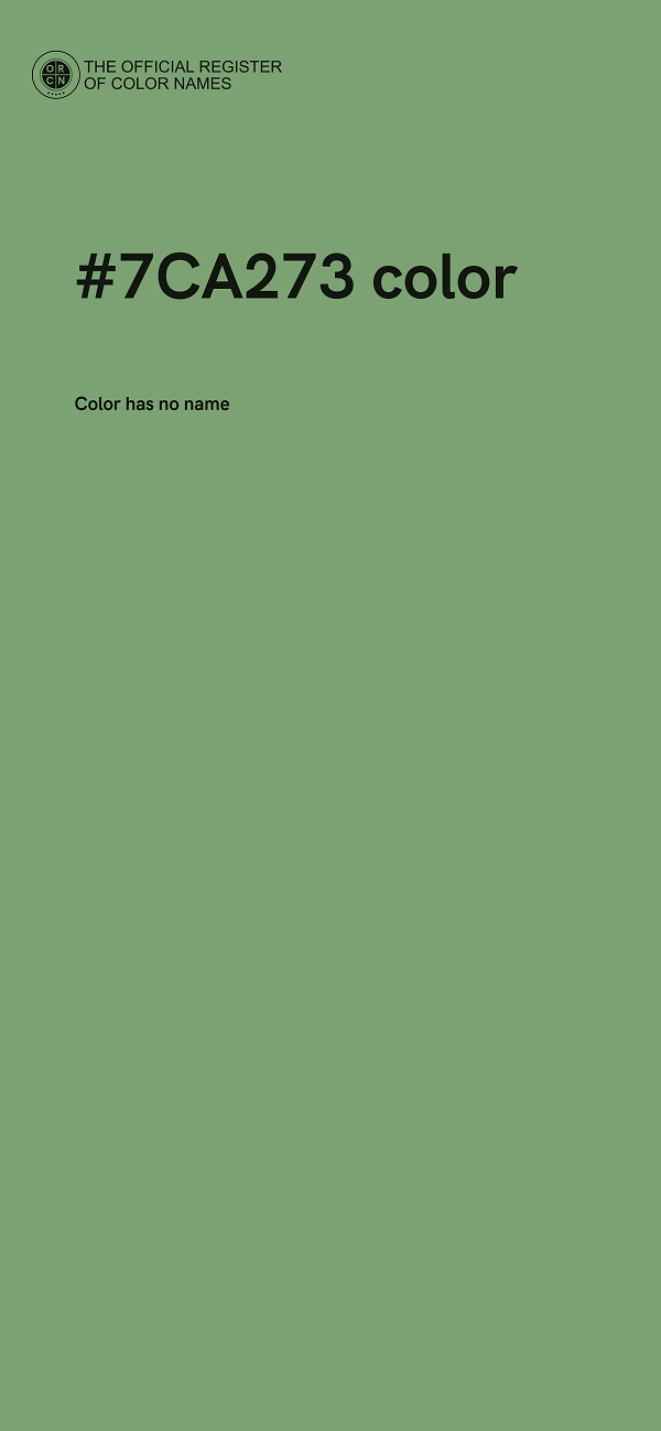 #7CA273 color image