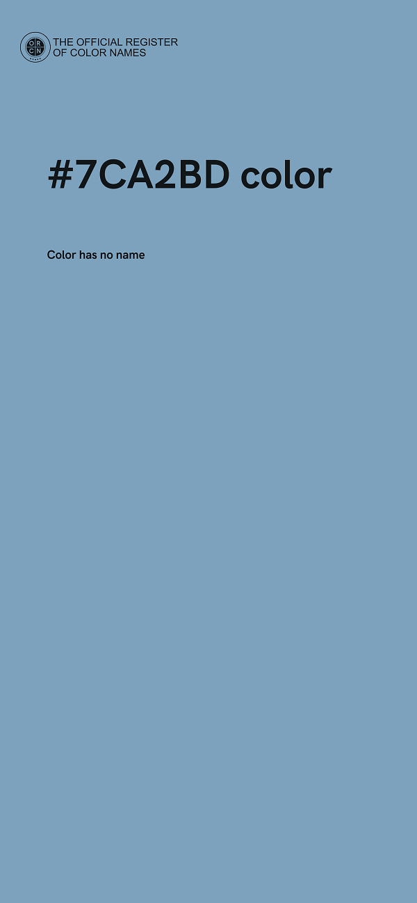 #7CA2BD color image