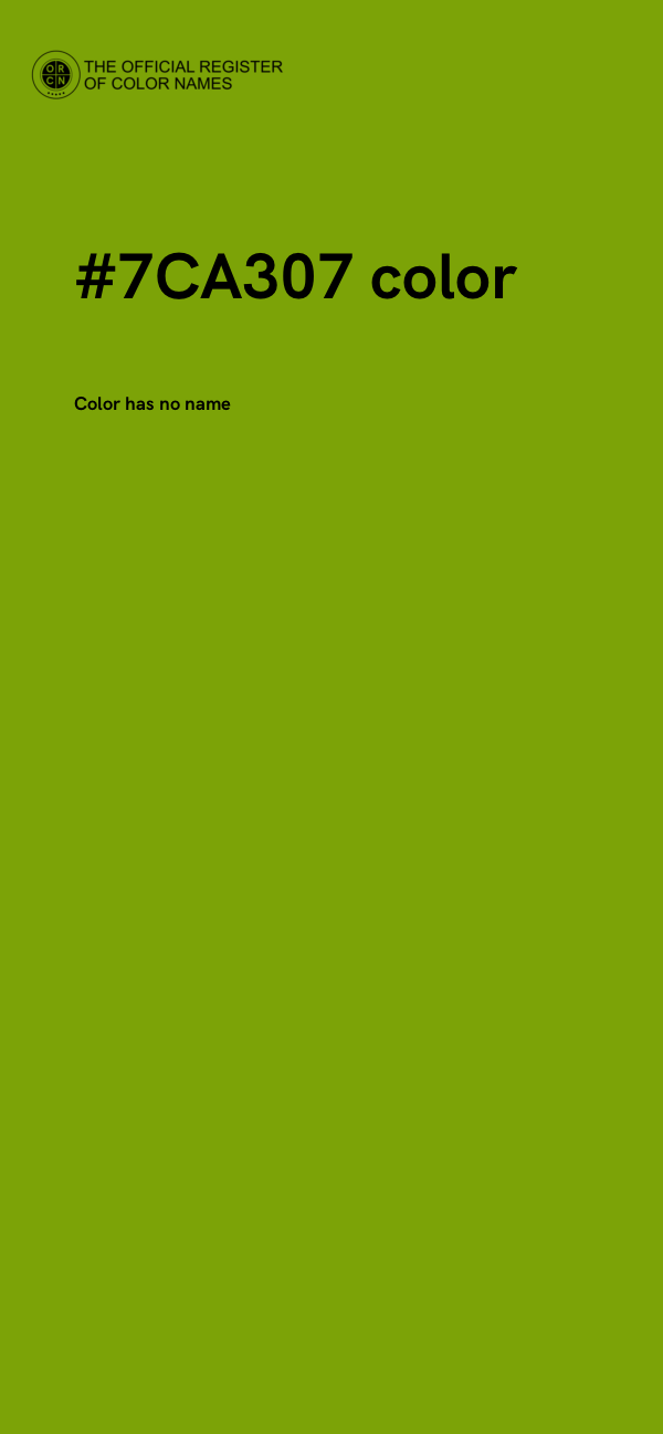 #7CA307 color image