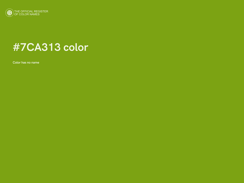#7CA313 color image