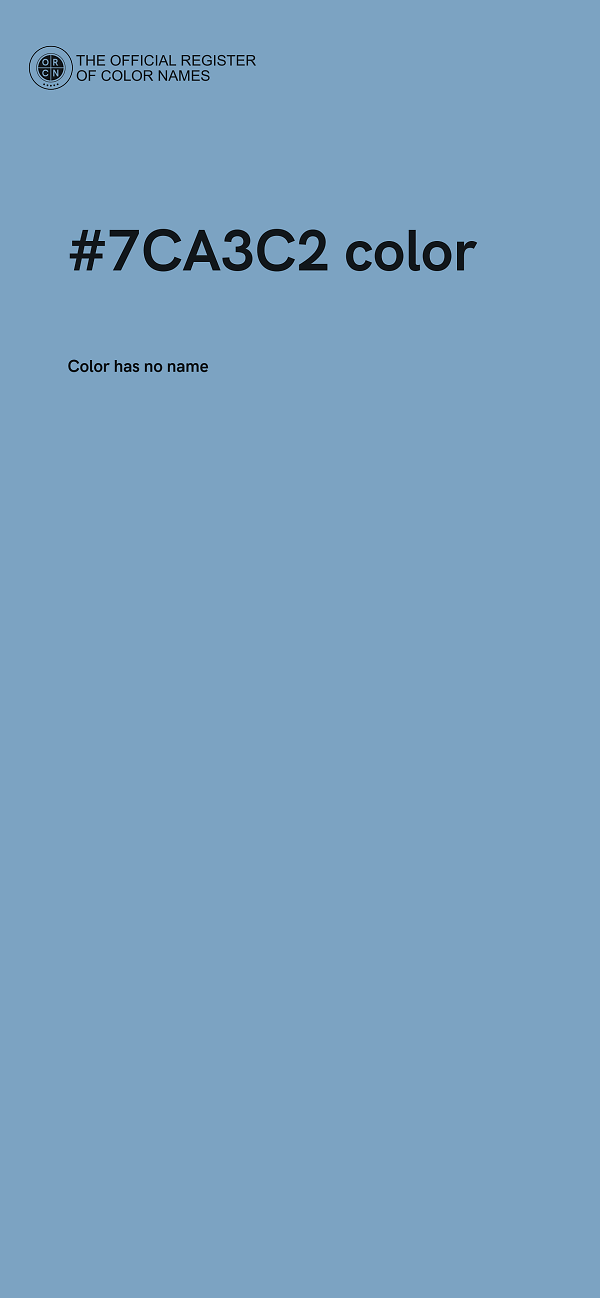 #7CA3C2 color image