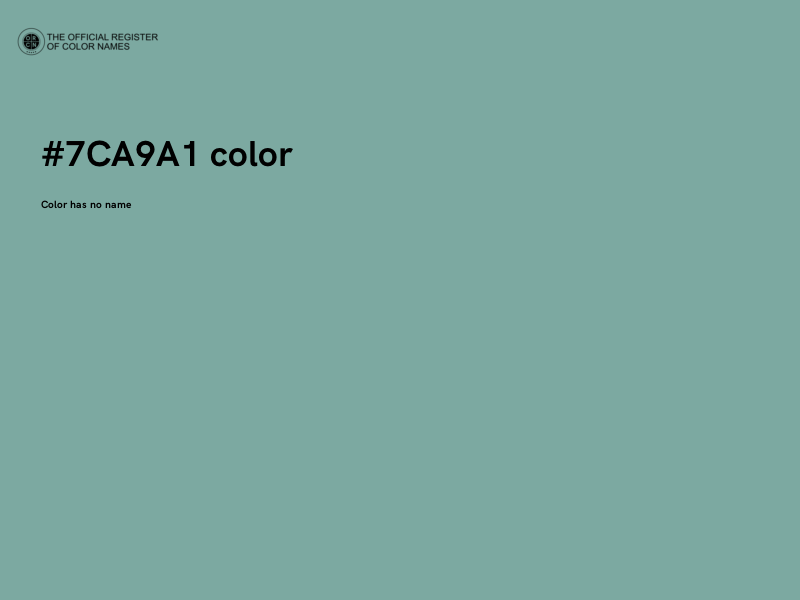 #7CA9A1 color image