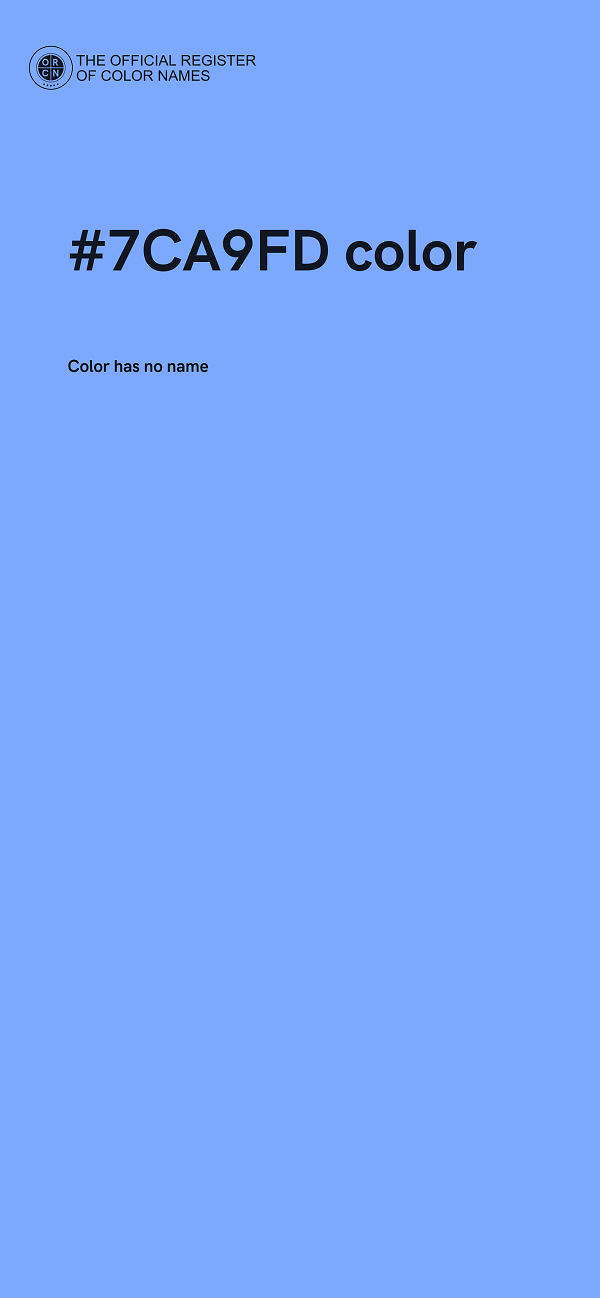 #7CA9FD color image