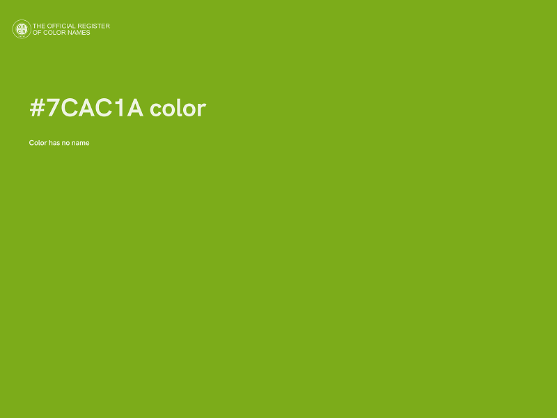 #7CAC1A color image