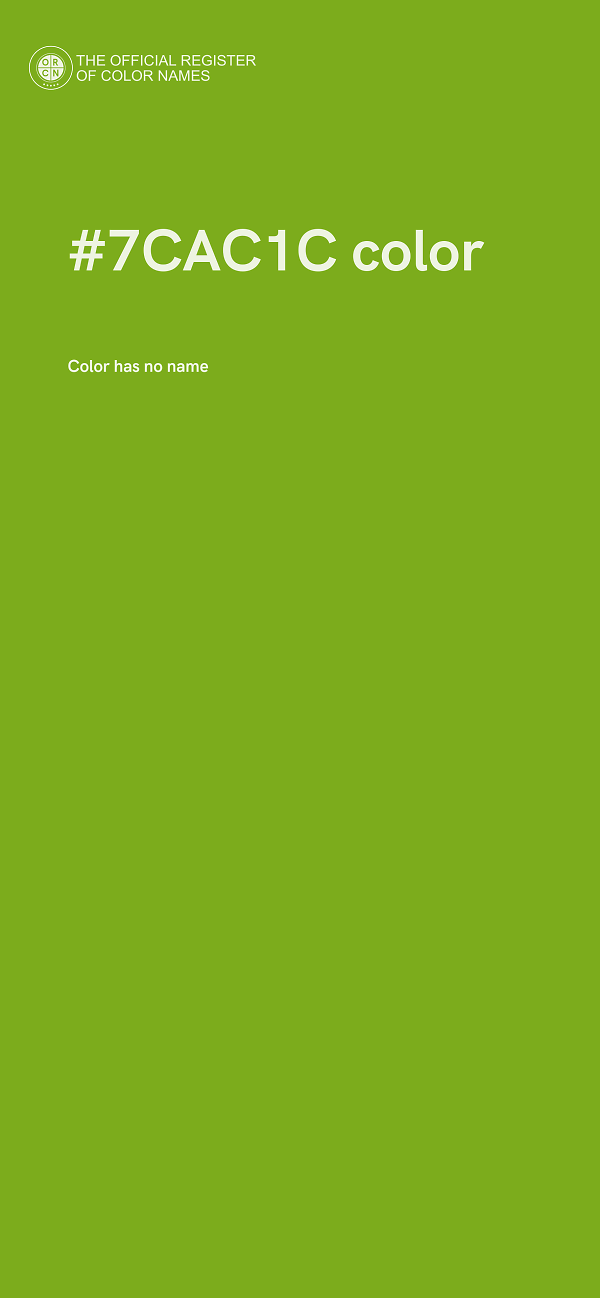 #7CAC1C color image