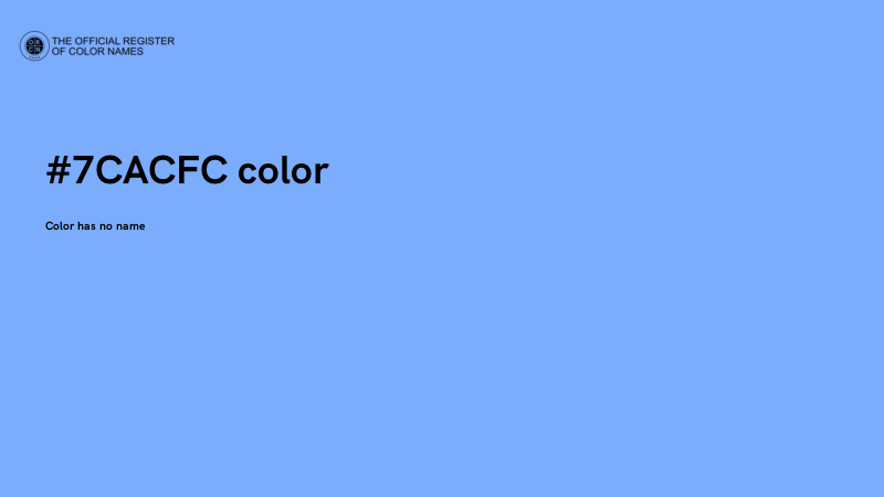 #7CACFC color image