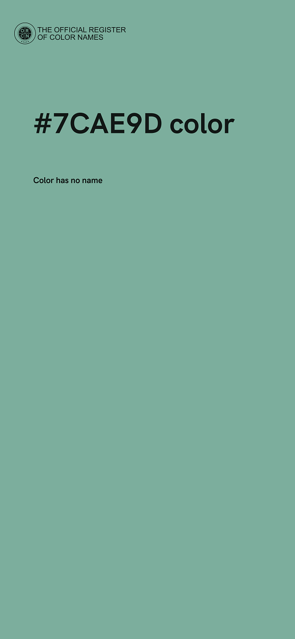 #7CAE9D color image