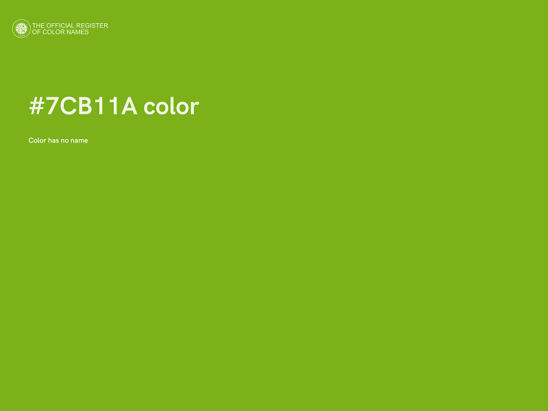 #7CB11A color image