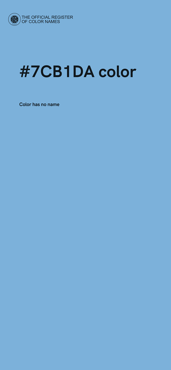 #7CB1DA color image