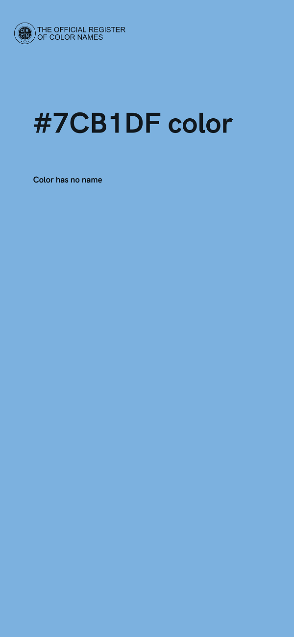 #7CB1DF color image