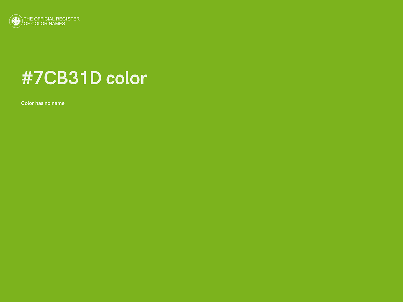 #7CB31D color image