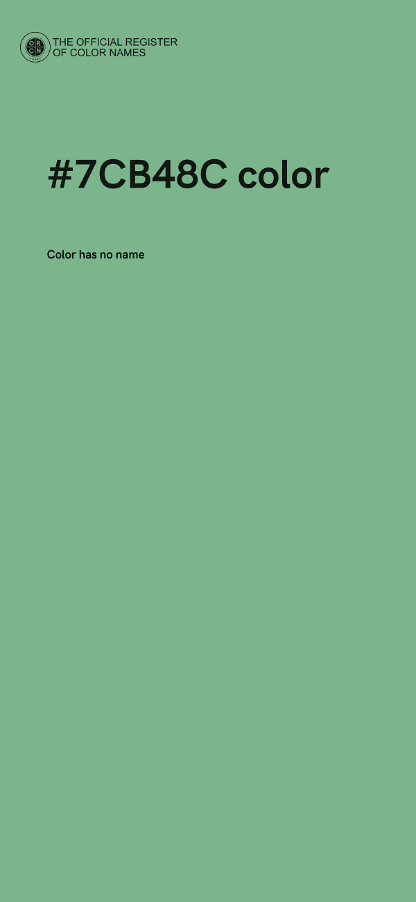 #7CB48C color image