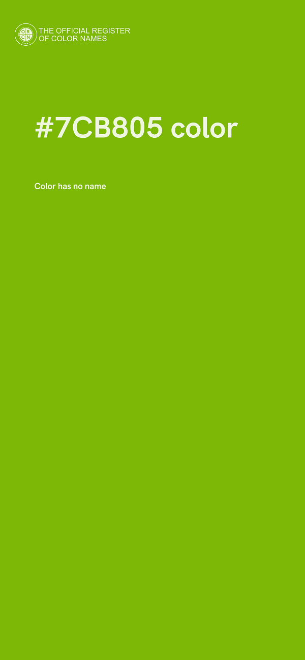 #7CB805 color image