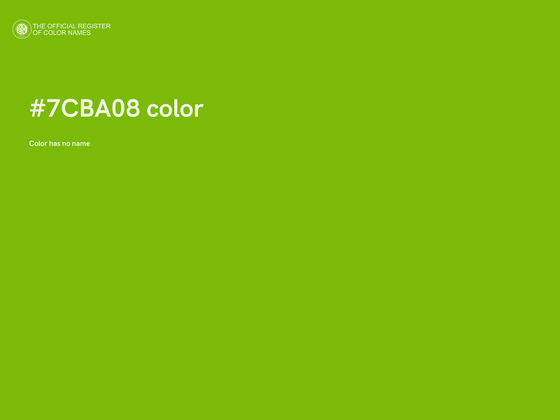 #7CBA08 color image