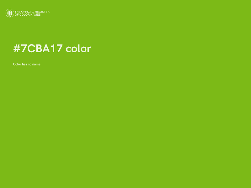 #7CBA17 color image