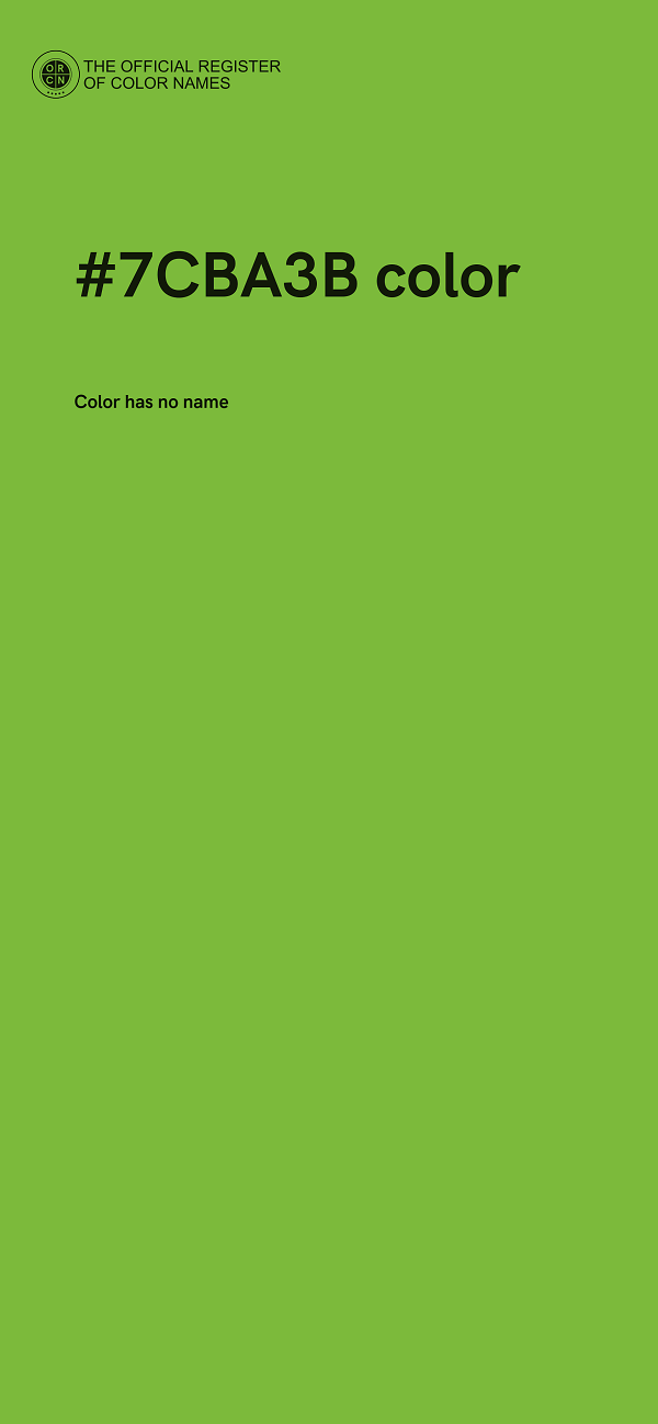 #7CBA3B color image