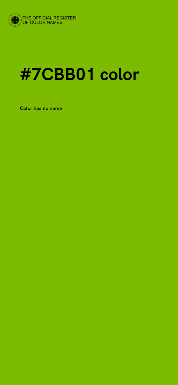 #7CBB01 color image