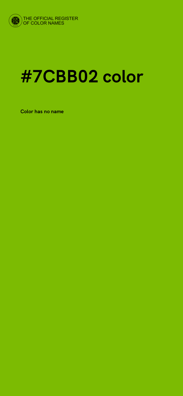 #7CBB02 color image
