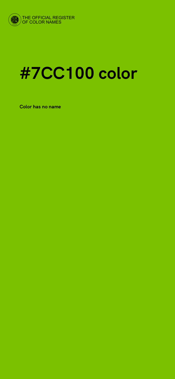 #7CC100 color image