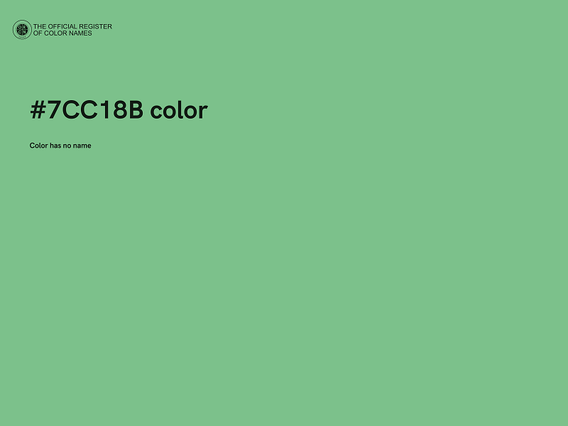 #7CC18B color image