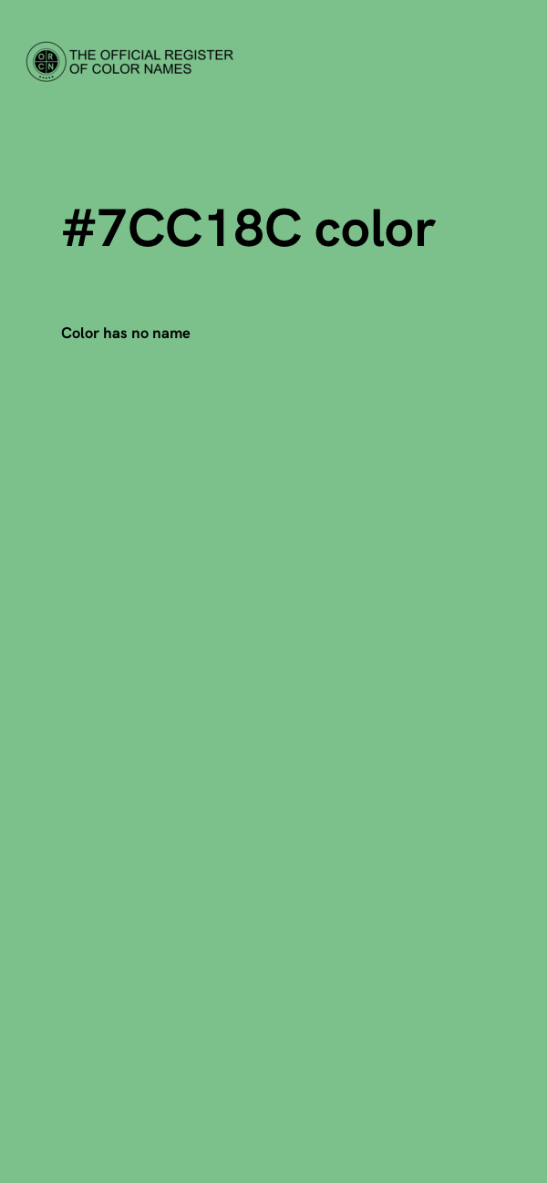 #7CC18C color image
